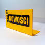 tabliczki informacyjne stojące - nowości
