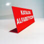tabliczki informacyjne stojące - katalog alfabetyczny