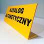 tabliczki informacyjne stojące - katalog alfabetyczny