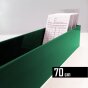 pudełka do kart książki do 70 cm - kolor zielony