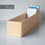 pudełko na karty książki drewniane ECO 50 cm