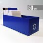 pudełka do kart czytelnika do 50 cm - niebieskie