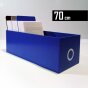 pudełka do kart czytelnika do 70 cm - niebieskie