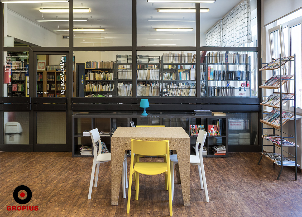 Gropius - stół biblioteczny Gropius - stół biblioteczny